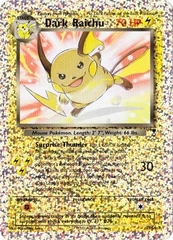 Dark Raichu - S3/S4  - Oversized Promo